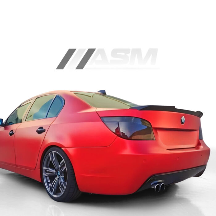 BMW E60 5 SERIES GLOSS BLACK REAR SPOILER