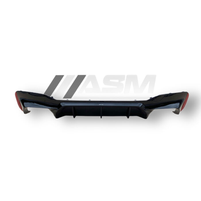 BMW 5 SERIES G30 GLOSS BLACK DIFFUSER - M5 STYLE