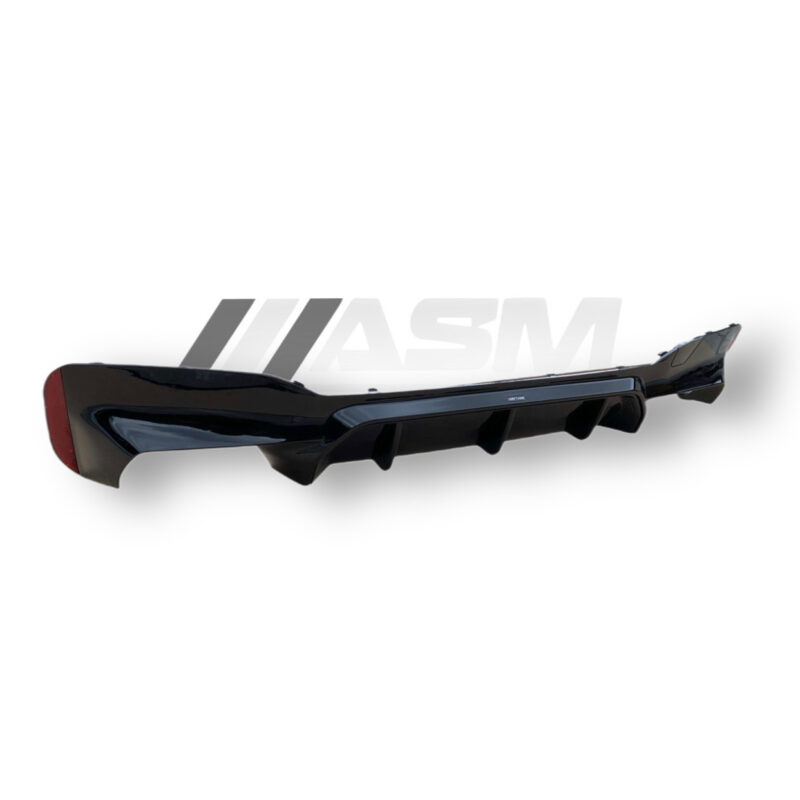 BMW 5 SERIES G30 GLOSS BLACK DIFFUSER - M5 STYLE