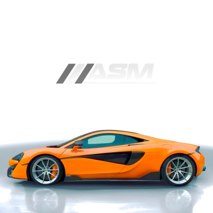McLaren 570GT/570S/540C DRY PRE-PREG CARBON FIBRE SIDE SKIRTS