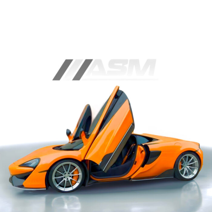 McLaren 570GT/570S/540C DRY PRE-PREG CARBON FIBRE SIDE SKIRTS