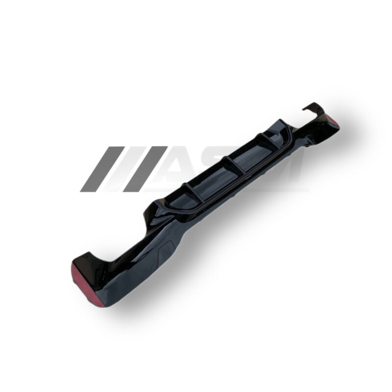 BMW 5 SERIES G30 GLOSS BLACK DIFFUSER - M5 STYLE