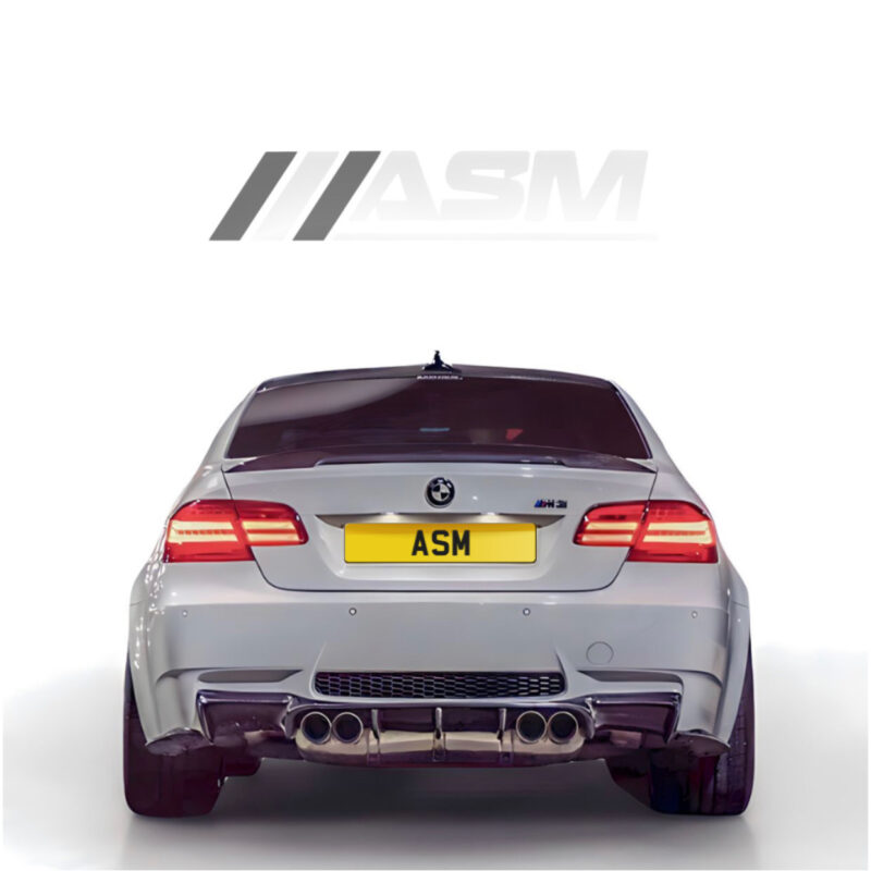 BMW E92/E93 M3 REAR DIFFUSER ABS GLOSS BLACK