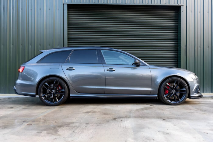 AUDI RS6 C7 CARBON FIBRE SIDE SKIRT V-STYLE