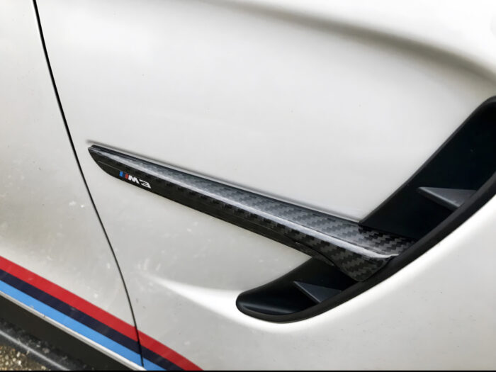 BMW M4 F82/F83 Carbon Fibre Side Vents – M Performance Style Air Duct Covers
