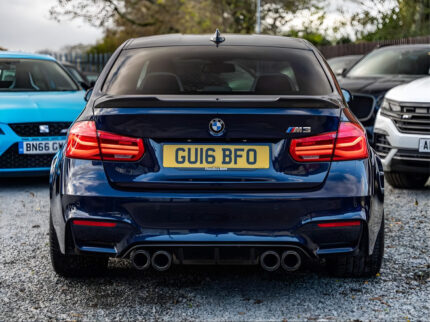 BMW 3 SERIES F30 / M3 F80 CARBON FIBRE CS TYPE REAR SPOILER