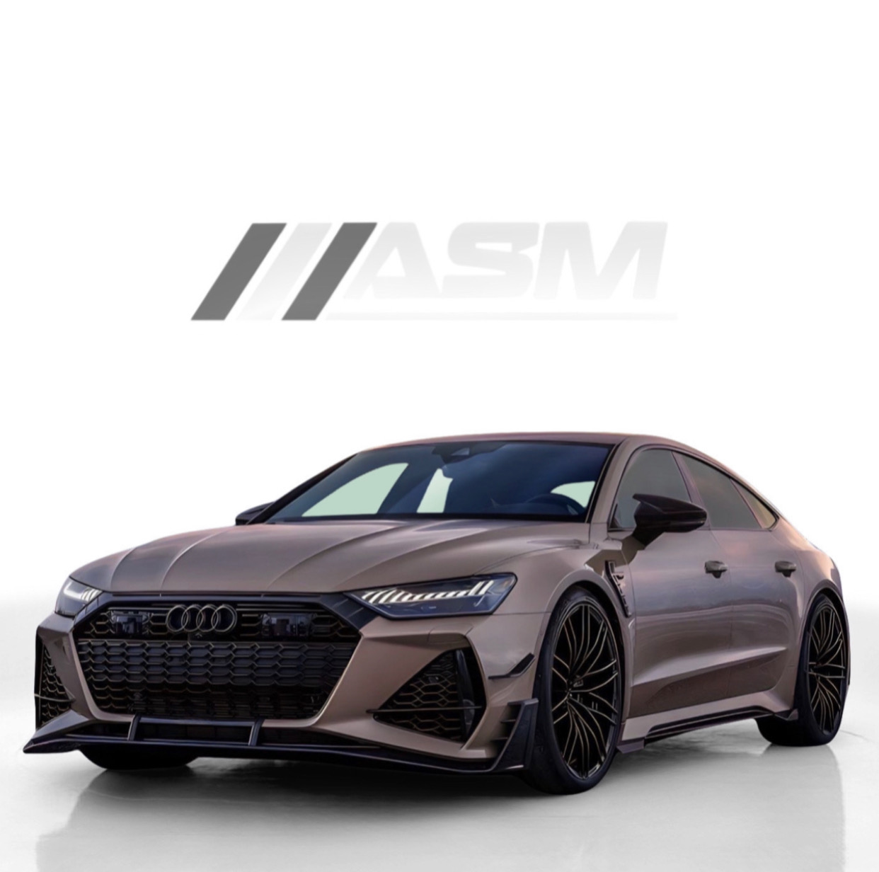 AUDI RS6 C8 / RS7 C8 AVANT PRE-PREG CARBON FIBRE SPLITTER