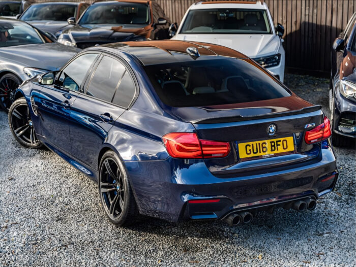 BMW 3 SERIES F30 / M3 F80 CARBON FIBRE CS TYPE REAR SPOILER