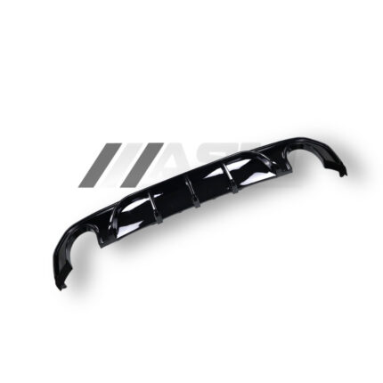 BMW 4 SERIES G26 GLOSS BLACK DIFFUSER