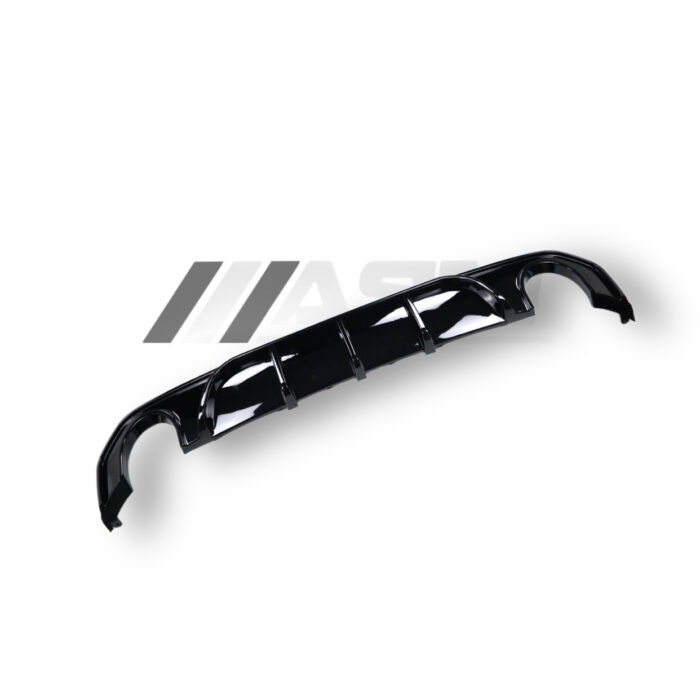 BMW 4 SERIES G26 GLOSS BLACK DIFFUSER
