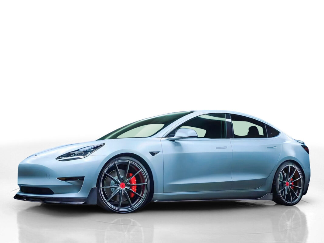 TESLA MODEL 3 V- STYLE FULL CARBON FIBRE KIT