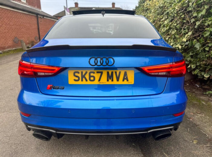 AUDI A3/S3/RS3 8V SALOON V-STYLE CARBON FIBRE SPOILER