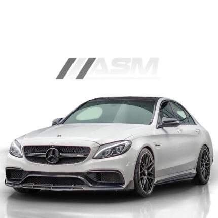 MERCEDES C63 W205 SALOON/ESTATE CARBON FIBRE SPLITTER