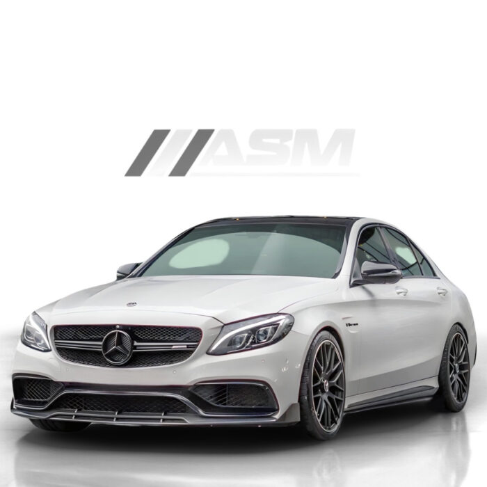 MERCEDES C63 W205 SALOON/ESTATE CARBON FIBRE SPLITTER