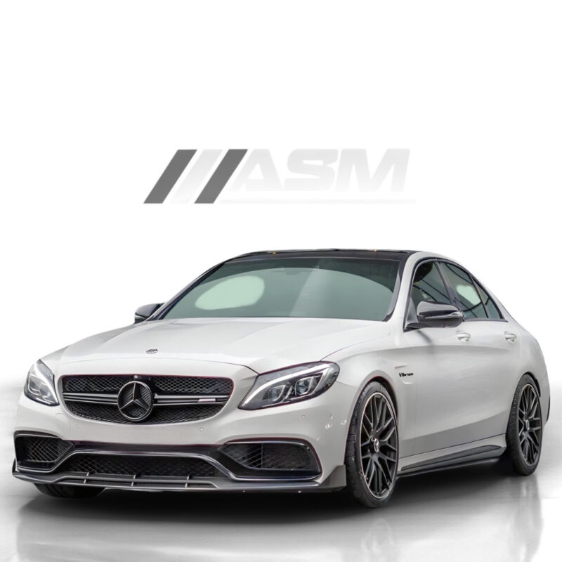 MERCEDES C63 W205 SALOON/ESTATE CARBON FIBRE SPLITTER