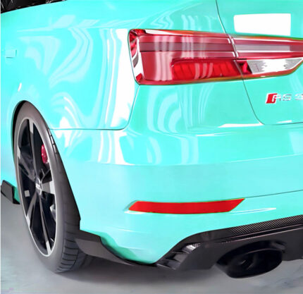 AUDI S3/RS3 8V CARBON FIBRE REAR CANARDS 2017+ 4DR