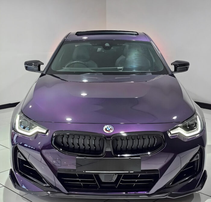 BMW G42 2 SERIES DRY CARBON FIBRE FRONT SPLITTER LIP MP STYLE