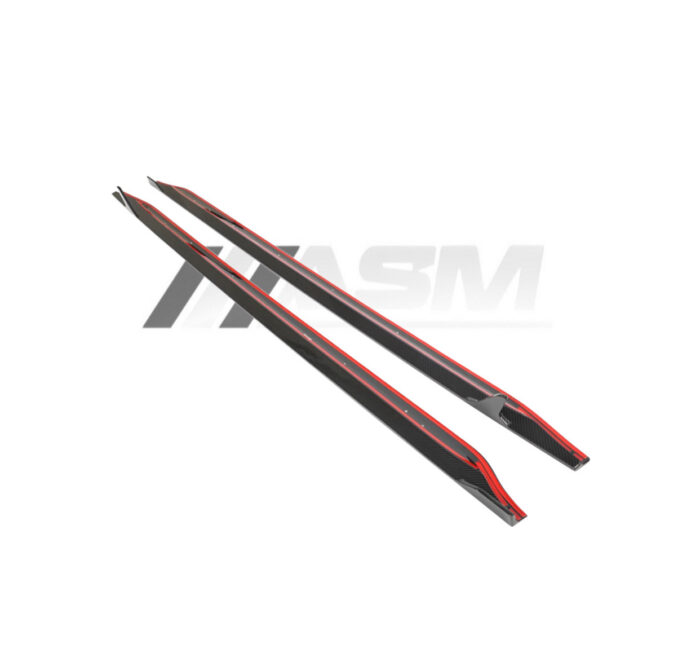 BMW M3 G80/G81 PRE-PREG CARBON FIBRE SIDE SKIRTS V STYLE
