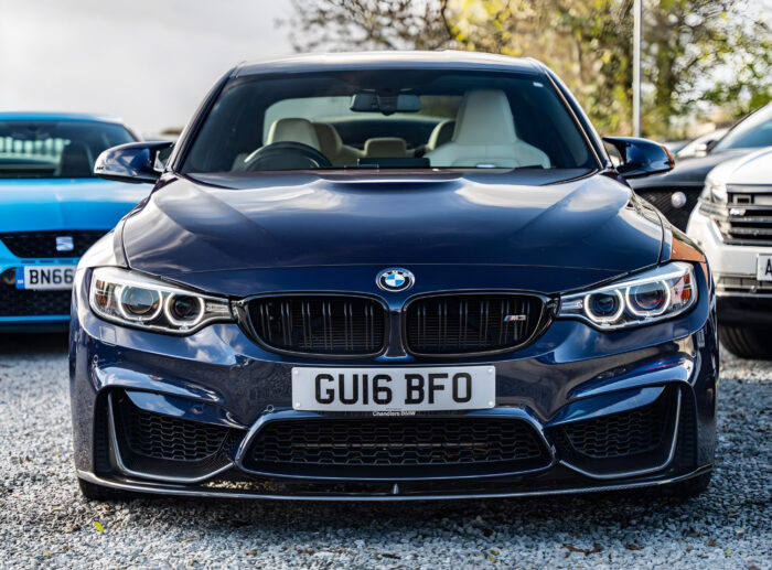 BMW M3 F80/F81 CARBON FIBRE FRONT LIP SPLITTER - MP STYLE