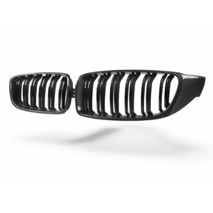 BMW M3 F80/F81 CARBON FIBRE DOUBLE SLAT FRONT GRILLES