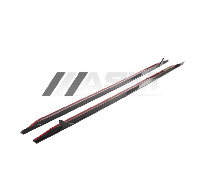 BMW M3 G80/G81 PRE-PREG CARBON FIBRE SIDE SKIRTS V STYLE