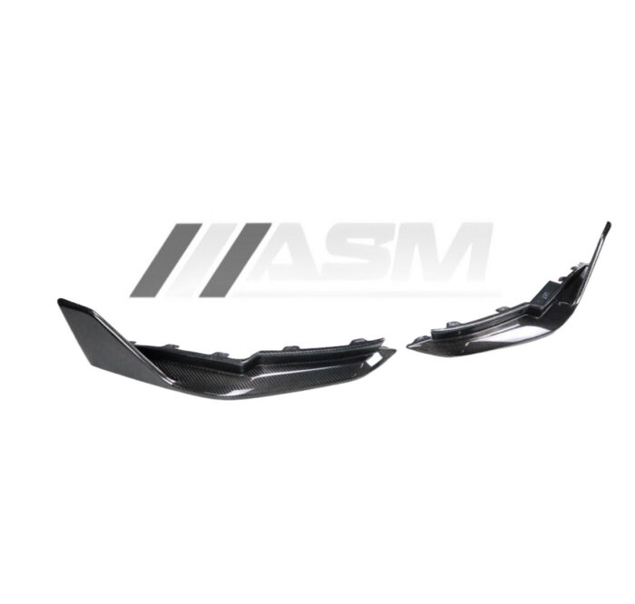BMW M4 G82/G83 DRY CARBON FIBRE REAR BUMPER CORNERS