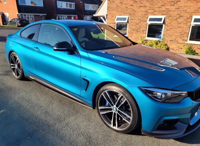 BMW 4 SERIES F32/F33/F36 CARBON FIBRE FRONT FENDER SIDE TRIMS