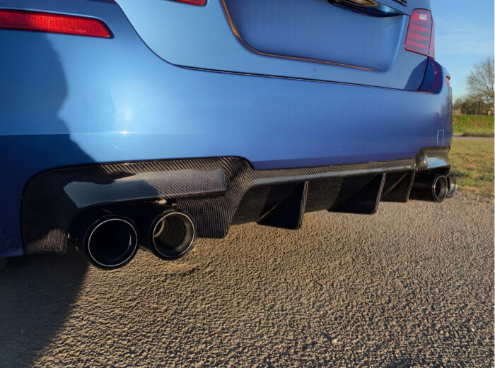 BMW F10 M5 CARBON FIBRE DIFFUSER - V STYLE