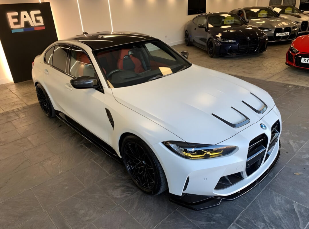 BMW M3 G80/G81 PRE-PREG CARBON FIBRE BONNET HOOD TRIMS