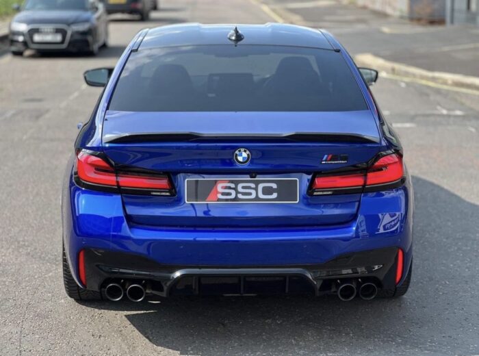 BMW M5 F90/G30 5 SERIES DRY CARBON FIBRE REAR SPOILER MP STYLE
