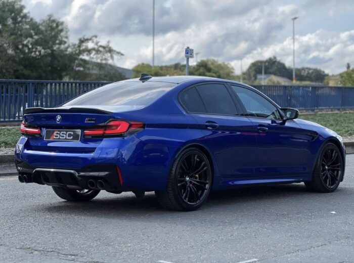 BMW M5 F90/G30 5 SERIES DRY CARBON FIBRE REAR SPOILER MP STYLE