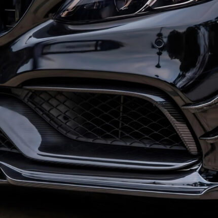 MERCEDES C63/C63S W205 COUPE & SALOON CARBON FIBRE CANARDS