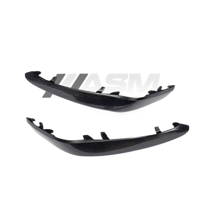 MERCEDES C63/C63S W205 COUPE & SALOON CARBON FIBRE CANARDS