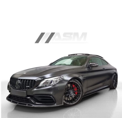 MERCEDES C63 W205 COUPE/CONVERTIBLE CARBON FIBRE FRONT SPLITTER LIP