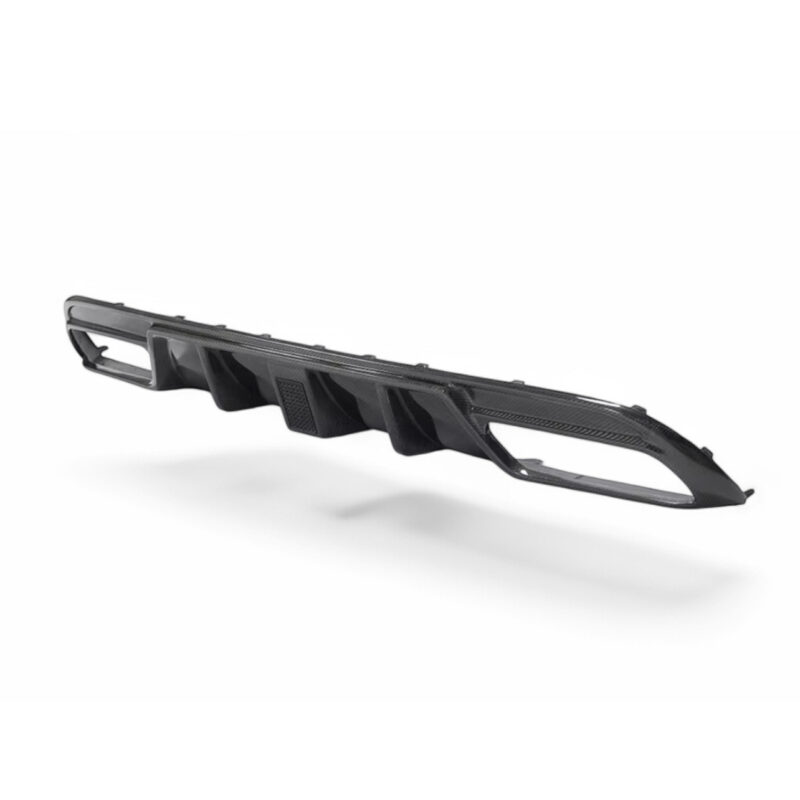 MERCEDES W205 C63/C63S SALOON CARBON FIBRE DIFFUSER WITH REAR LED