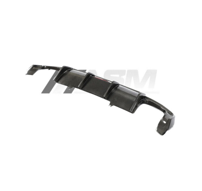 AUDI A4 B9 S LINE/S4 CARBON FIBRE DIFFUSER WITH 3RD BRAKE LIGHT