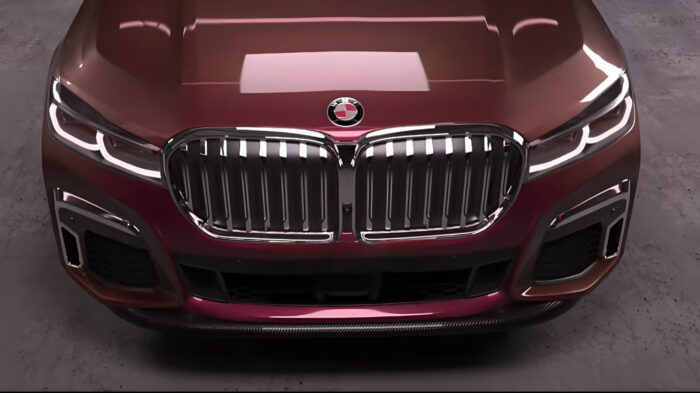 BMW G11 / G12 7 SERIES LCI CARBON FIBRE FRONT SPLITTER