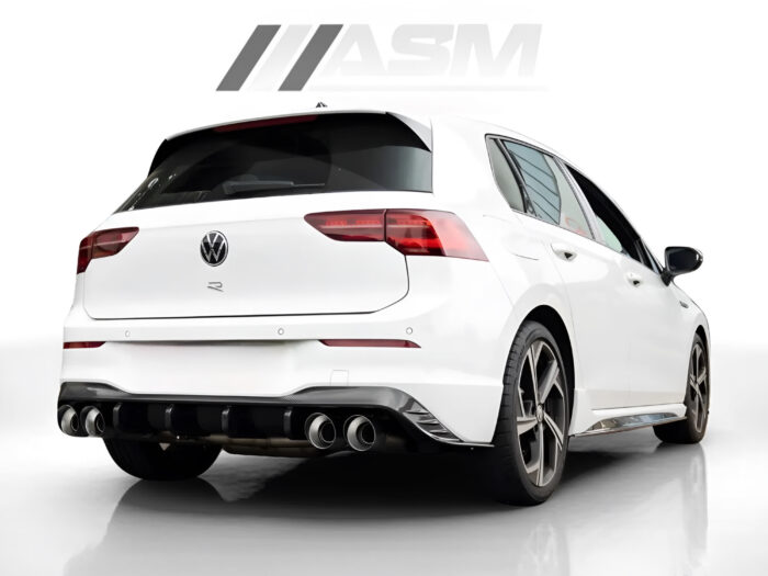 VOLKSWAGEN GOLF R MK8 CARBON FIBRE REAR DIFFUSER