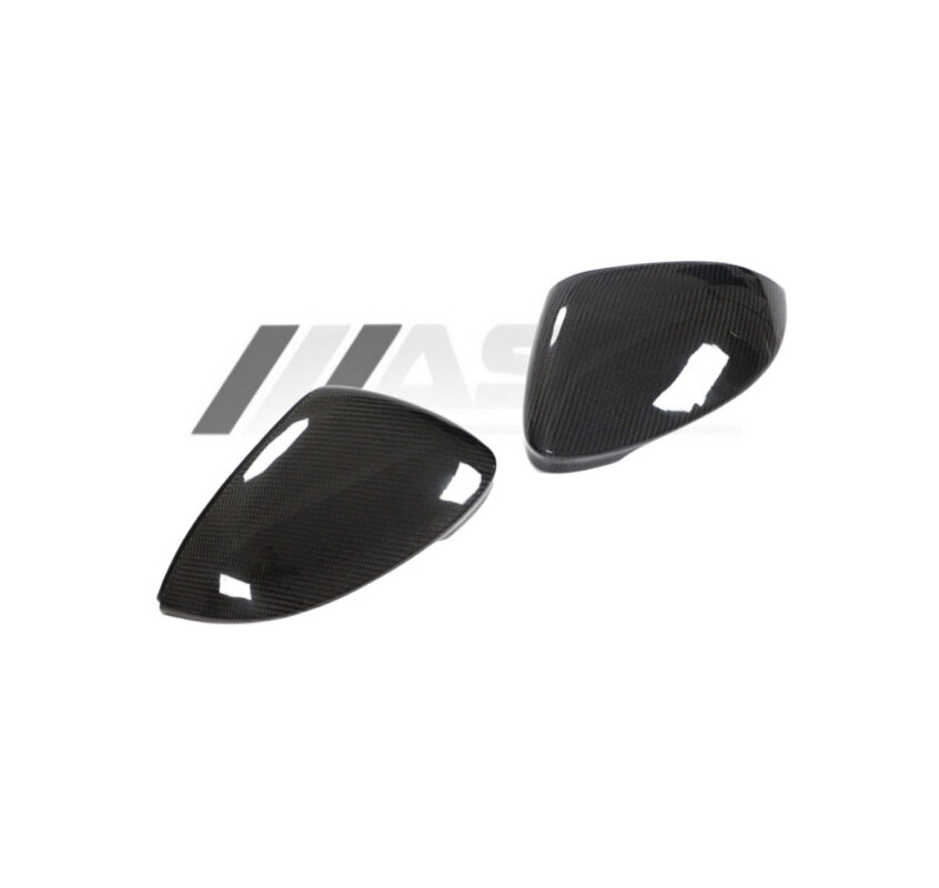 CARBON FIBRE WING MIRROR COVERS FOR VW GOLF MK8 GTI & R