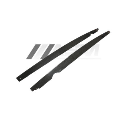 VW GOLF MK8 R CARBON FIBRE SIDE SKIRTS