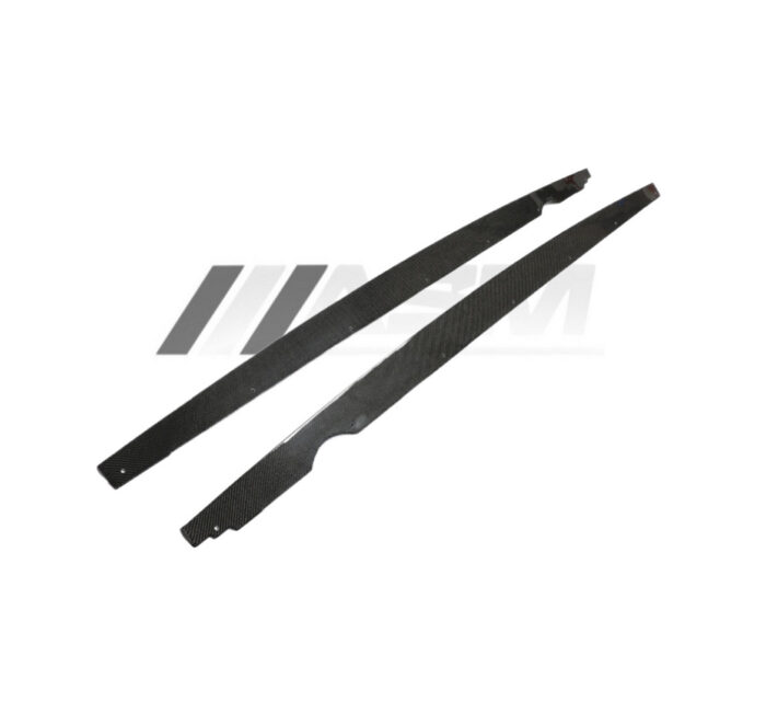 VW GOLF MK8 R CARBON FIBRE SIDE SKIRTS
