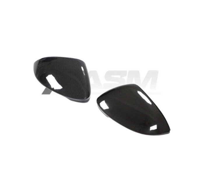 CARBON FIBRE WING MIRROR COVERS FOR VW GOLF MK8 GTI & R