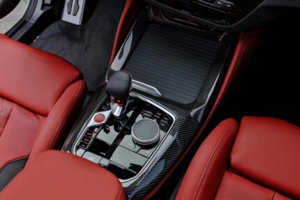 BMW F9X / G8X SERIES PRE-PREG CARBON FIBRE SEAT BACK COVER