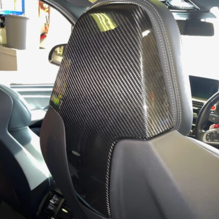 BMW F9X / G8X SERIES PRE-PREG CARBON FIBRE SEAT BACK COVER