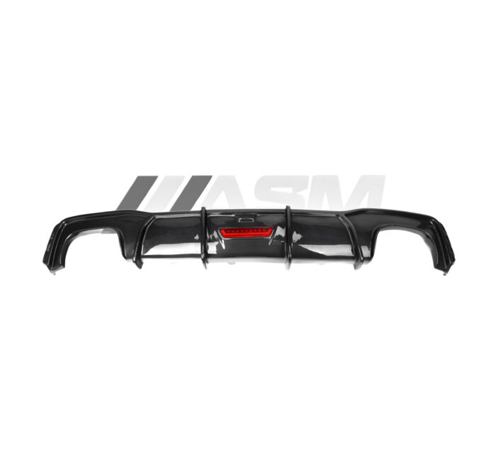 AUDI A7 C8 / S7 C8 CARBON FIBRE DIFFUSER WITH LED