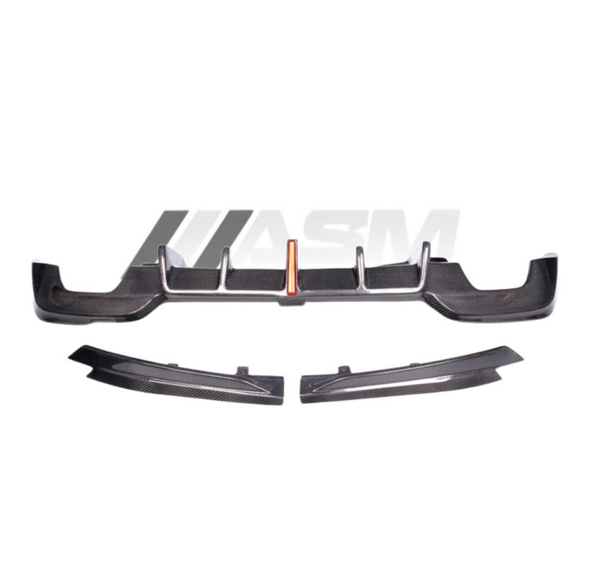 BMW G20/G21 3 SERIES CARBON FIBRE DIFFUSER WITH LED