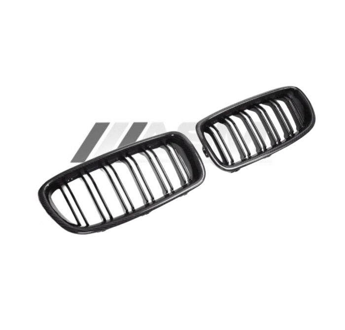 BMW F30/F31 3 SERIES CARBON FIBRE DOUBLE SLAT GRILLES