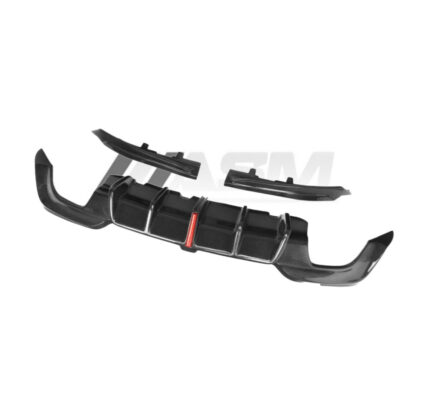 BMW G20/G21 3 SERIES CARBON FIBRE DIFFUSER WITH LED