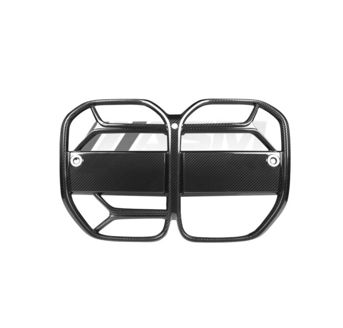 BMW G22/G23/G26 CSL STYLE PRE-PREG CARBON FIBRE FRONT GRILLE WITH ACC