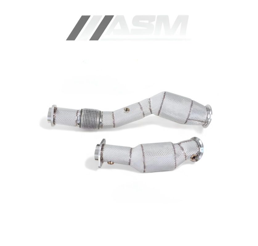 BMW M2 G87 S58 DOWNPIPE SPORT CATS / DE-CAT ASM PERFORMANCE